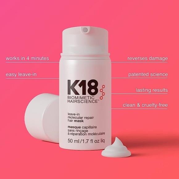 K18 Leave-In Molecular Repair Hair Mask 1.7 fl oz - Picture 2 of 9